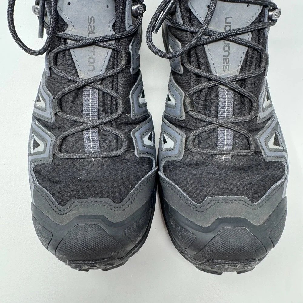 Salomon X-Ultra 3 Mid GTX Trail Hiking Running Black Gore-Tex Boots Men's 10